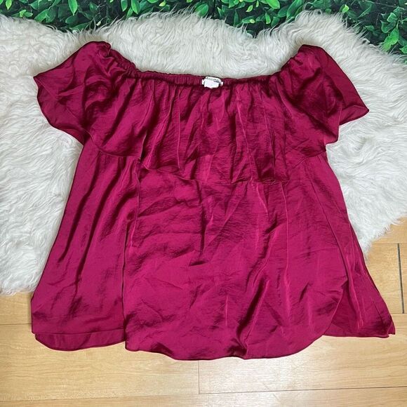 Massey’s pink fuchsia plus size top blouse 3X - Picture 5 of 7